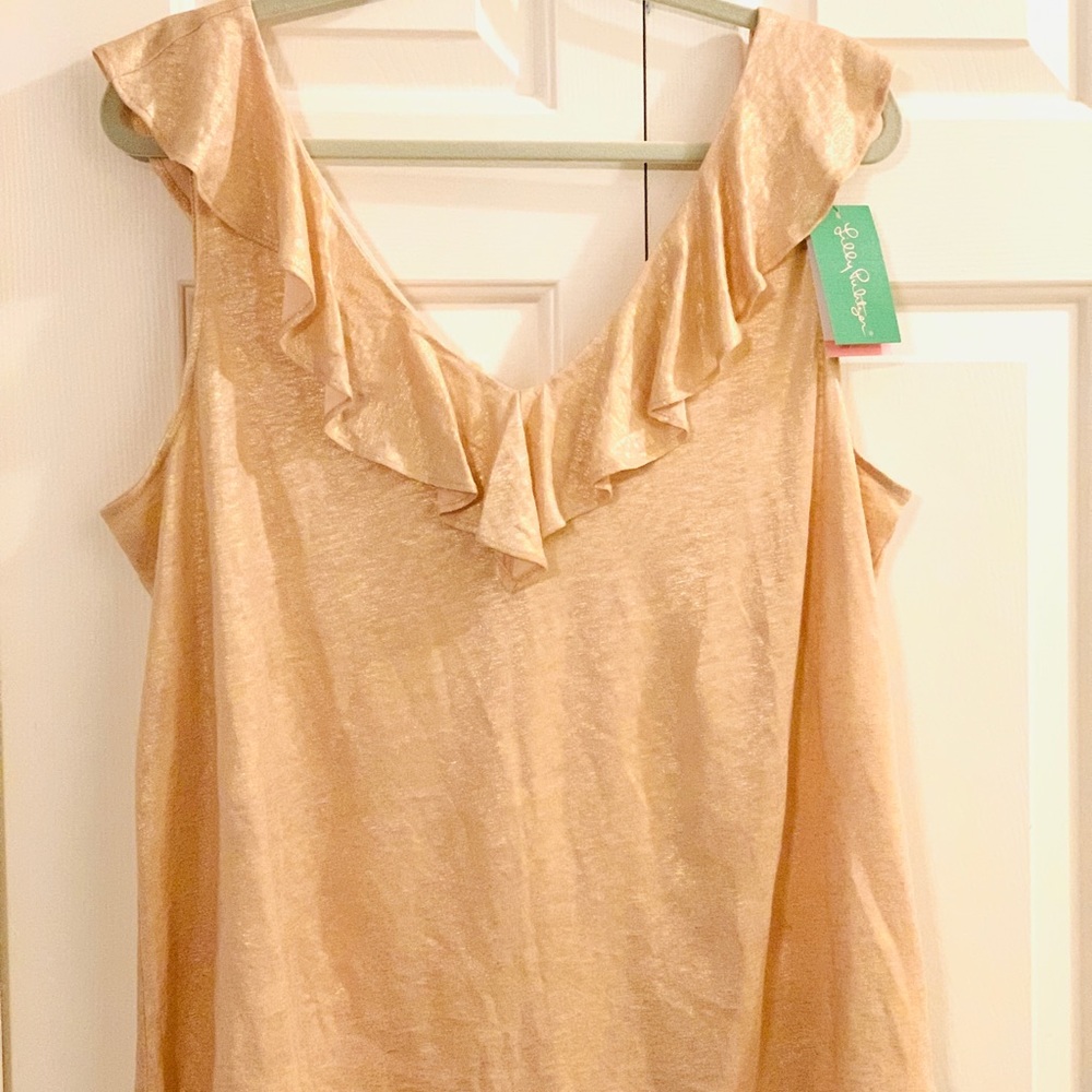NWT Lilly Pulitzer Alessa linen top